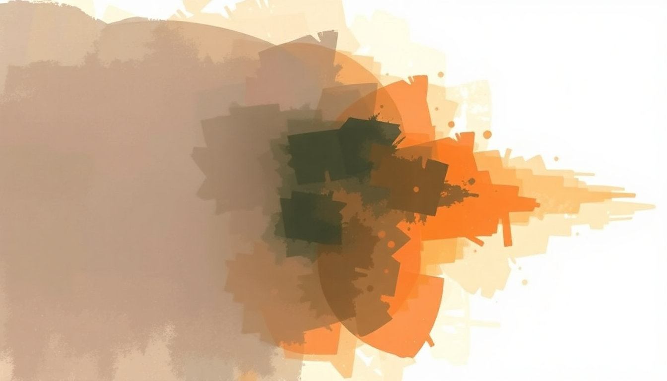 Fan-driven abstract illustration evoking the emotional arc of Go Let It Out by Oasis