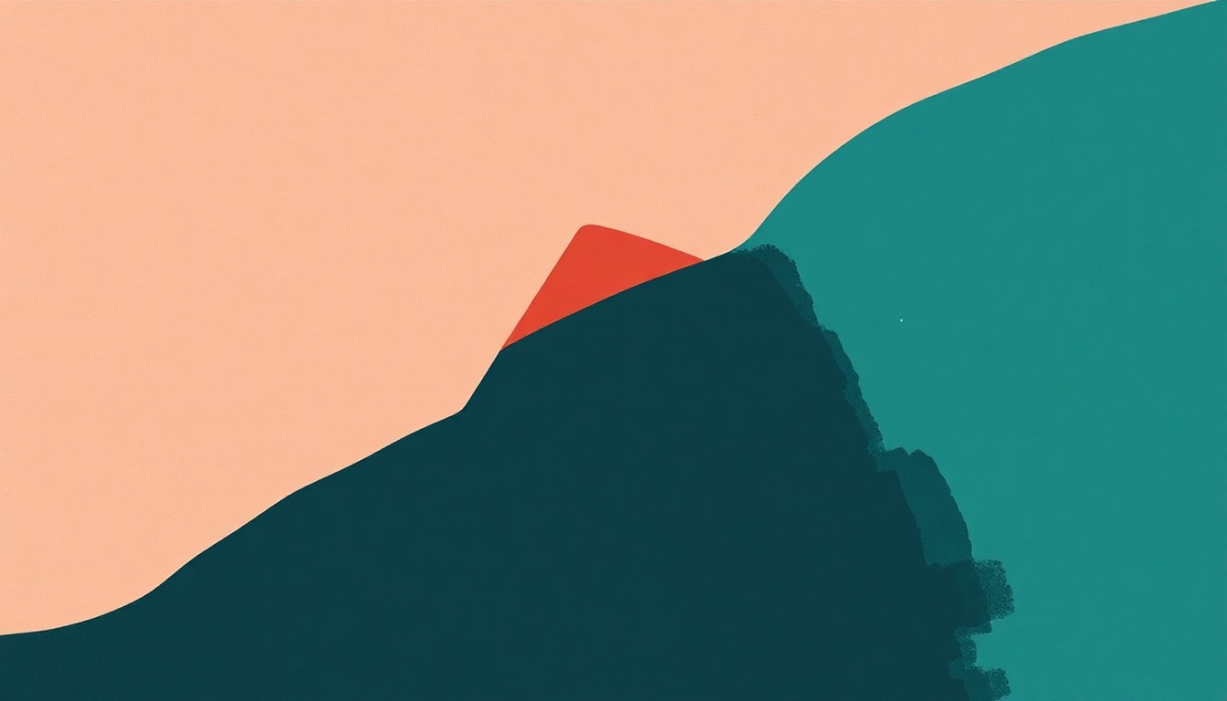 Fan-driven abstract illustration evoking the emotional arc of Go Robot by Red Hot Chili Peppers