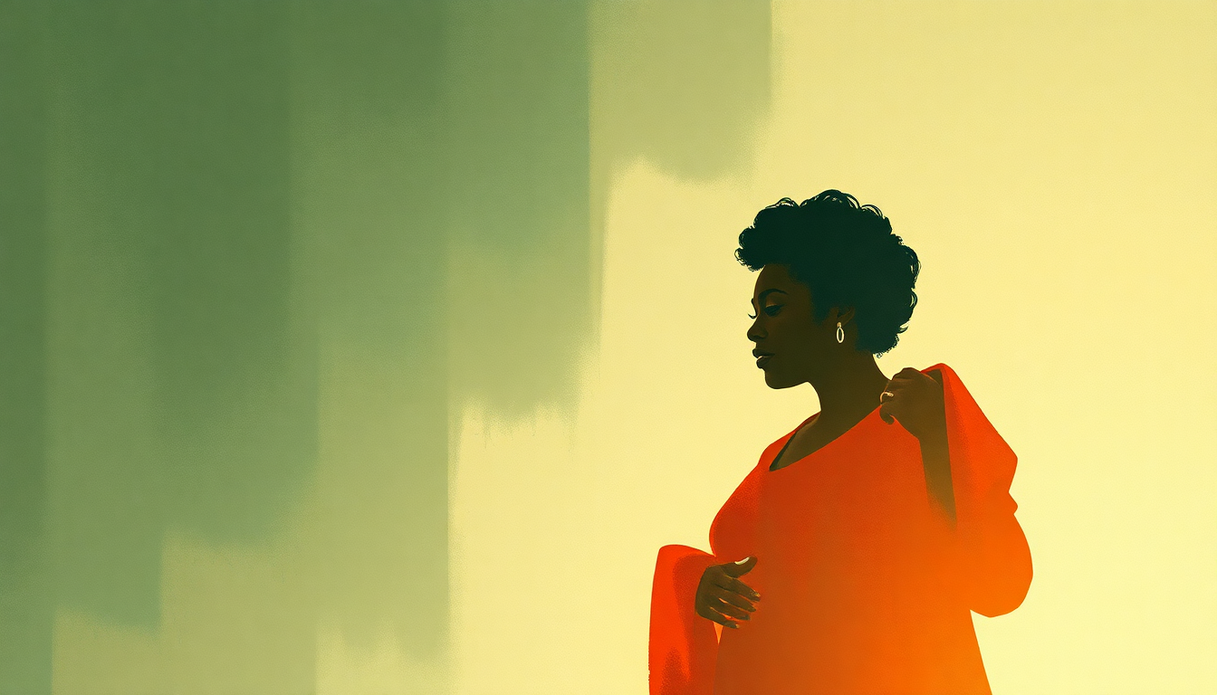 Fan-driven abstract illustration evoking the emotional arc of God Don't Like It by Sister Rosetta Tharpe