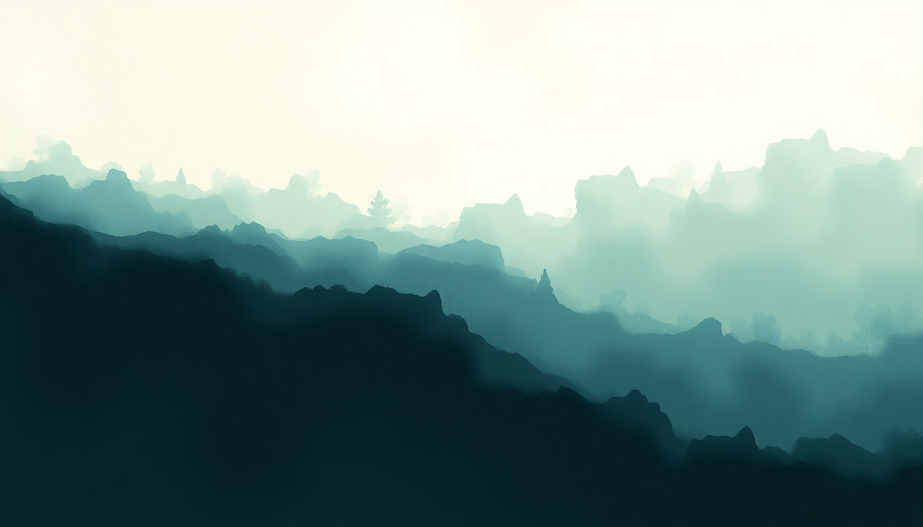 Fan-driven abstract illustration evoking the emotional arc of God Knows I Tried by Lana Del Rey