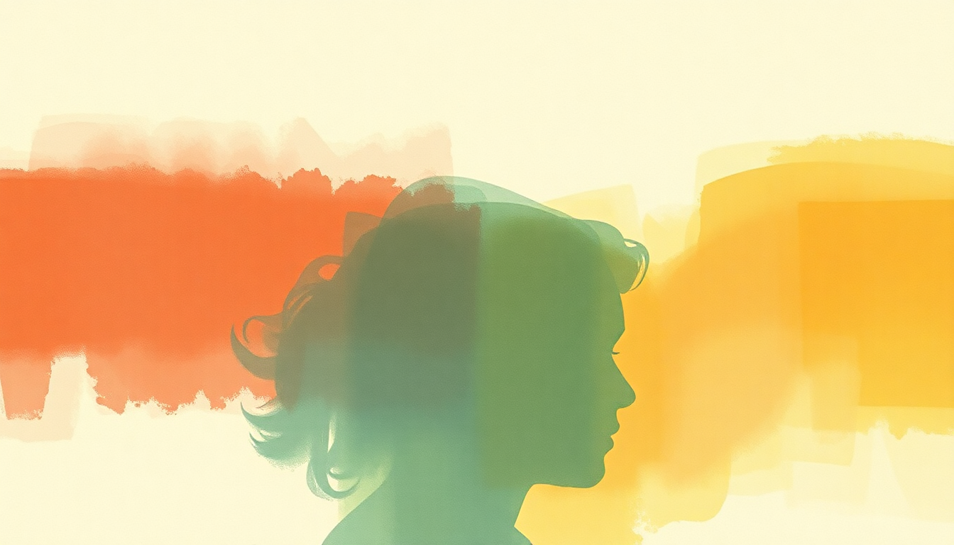 Fan-driven abstract illustration evoking the emotional arc of God Must Be a Boogie Man by Joni Mitchell