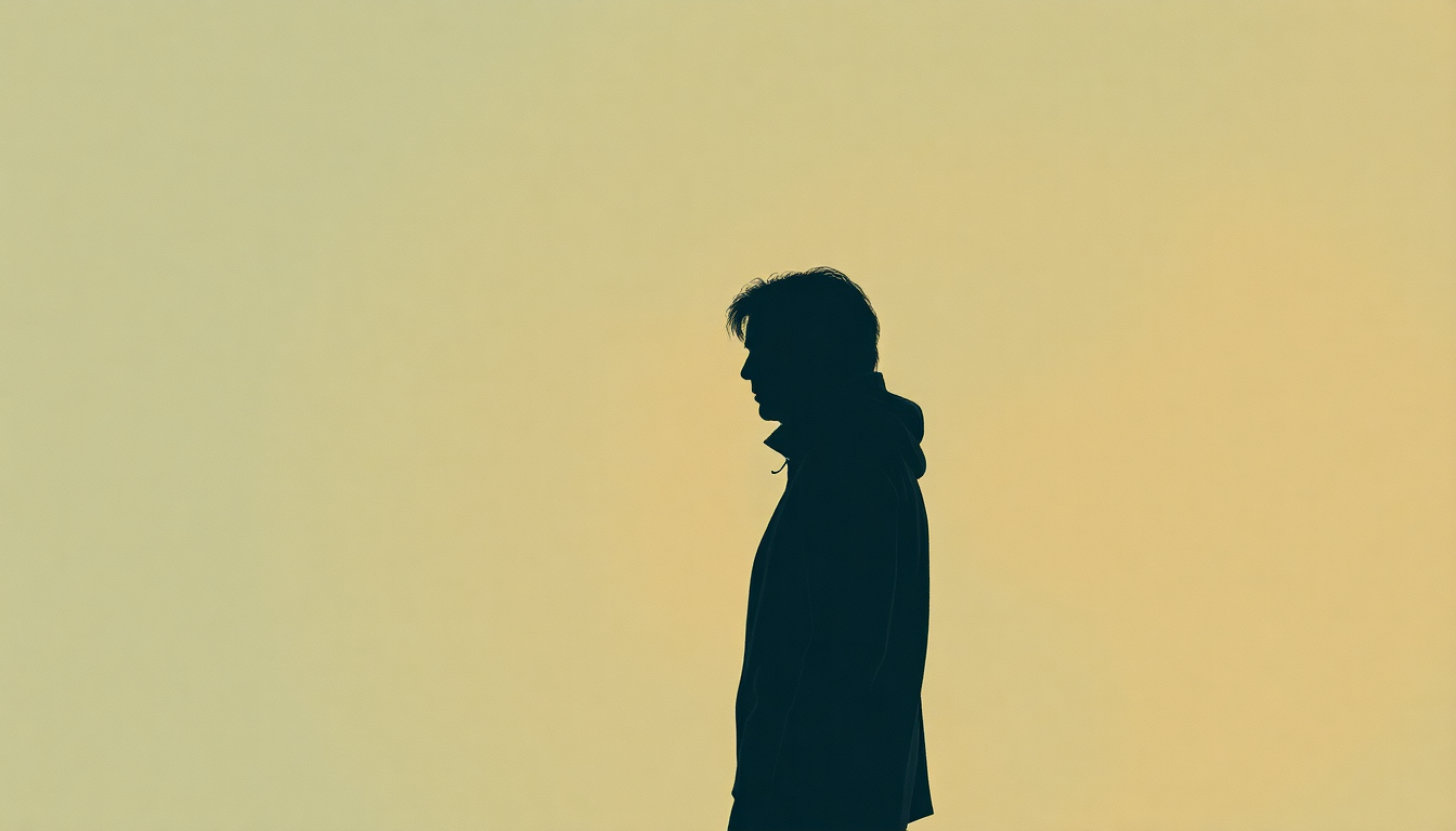Fan-driven abstract illustration evoking the emotional arc of Going Home by Leonard Cohen