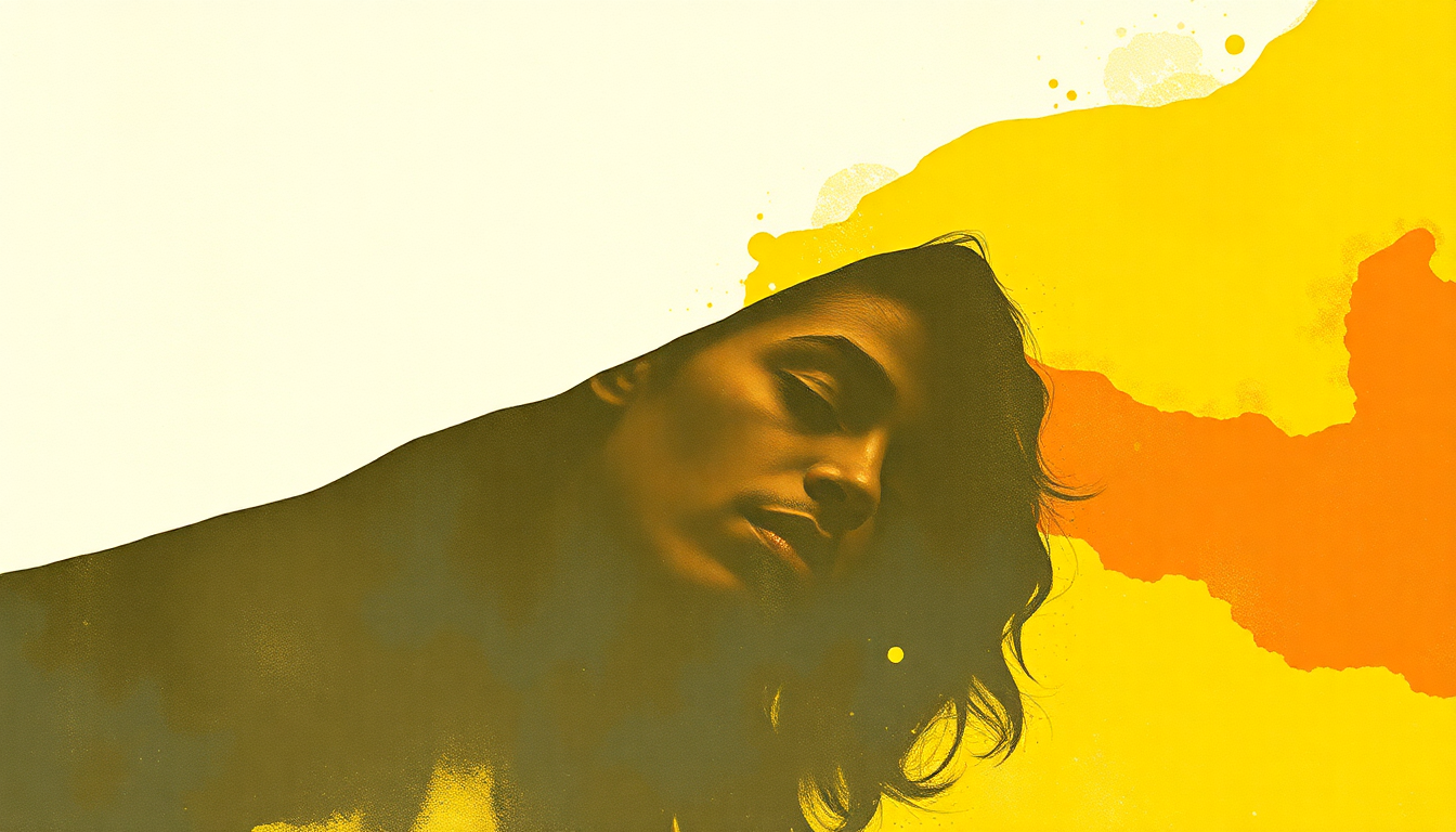 Fan-driven abstract illustration evoking the emotional arc of Gold by Prince