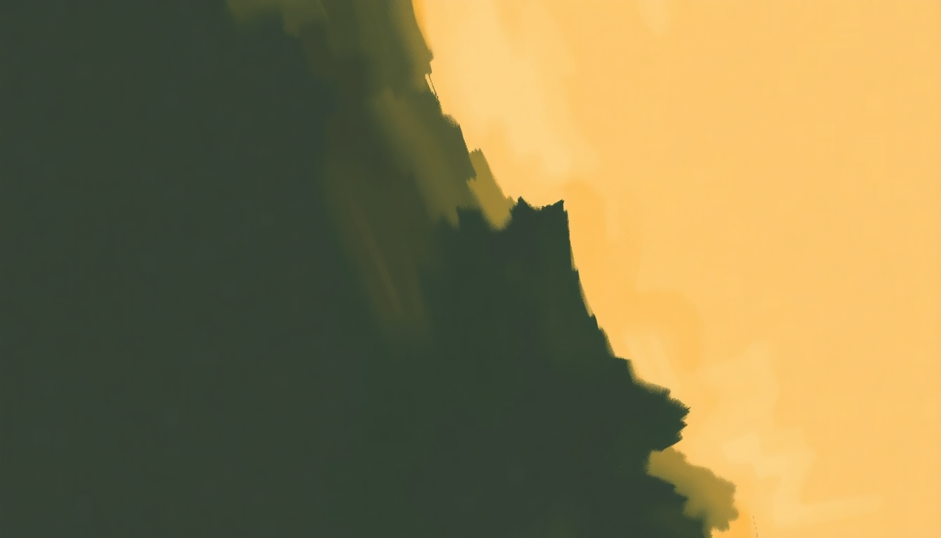 Fan-driven abstract illustration evoking the emotional arc of Gold Rush by Ed Sheeran