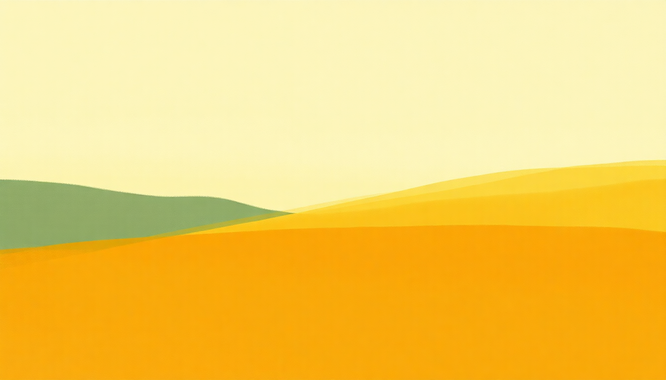 Fan-driven abstract illustration evoking the emotional arc of Goldtone by Kurt Vile