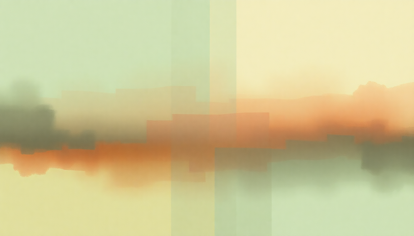 Fan-driven abstract illustration evoking the emotional arc of Gone by Kanye West