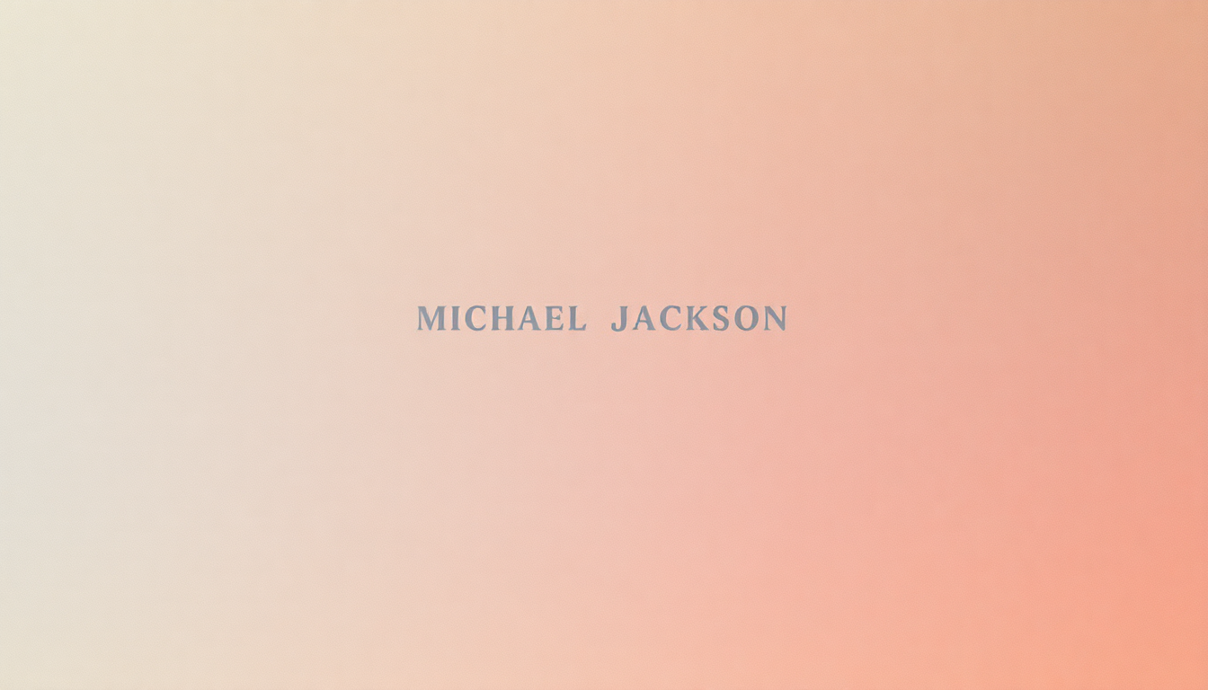 Fan-driven abstract illustration evoking the emotional arc of Gone Too Soon by Michael Jackson