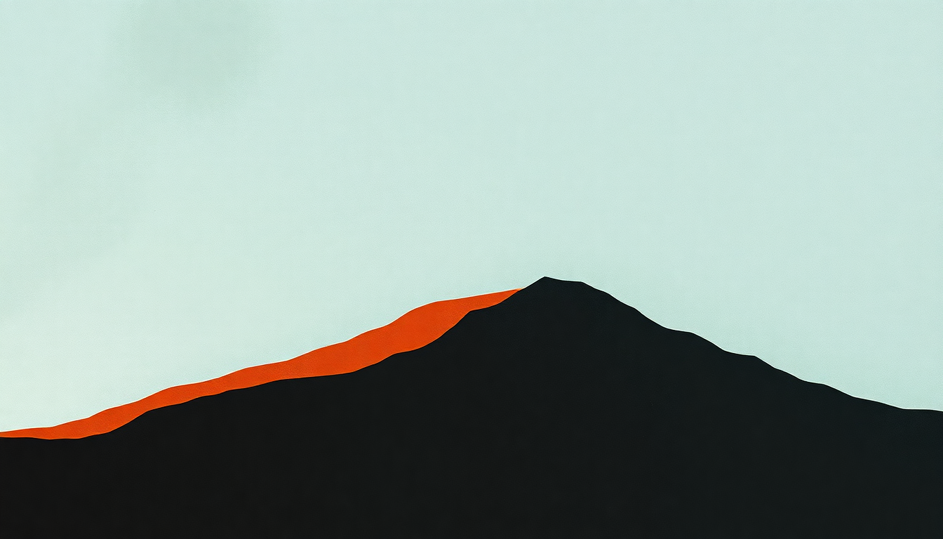 Fan-driven abstract illustration evoking the emotional arc of Gone by U2