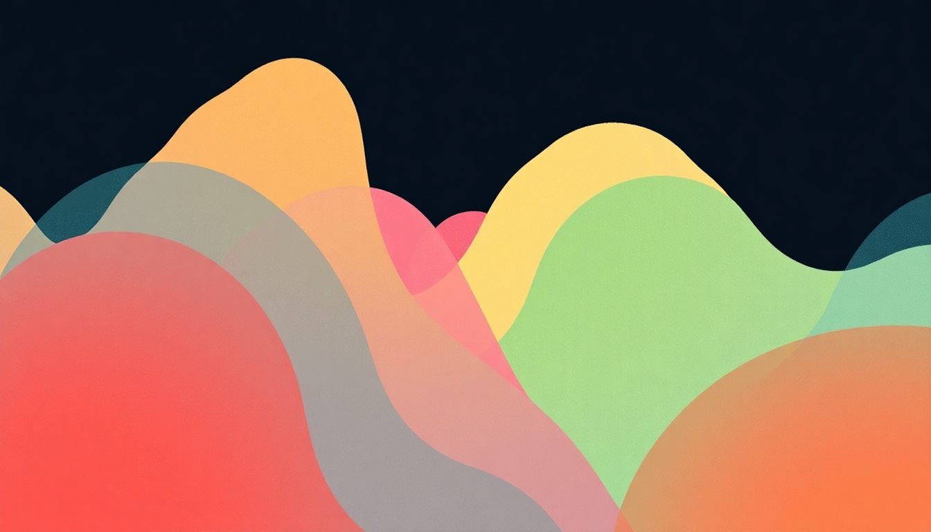 Fan-driven abstract illustration evoking the emotional arc of Good as Hell by Lizzo