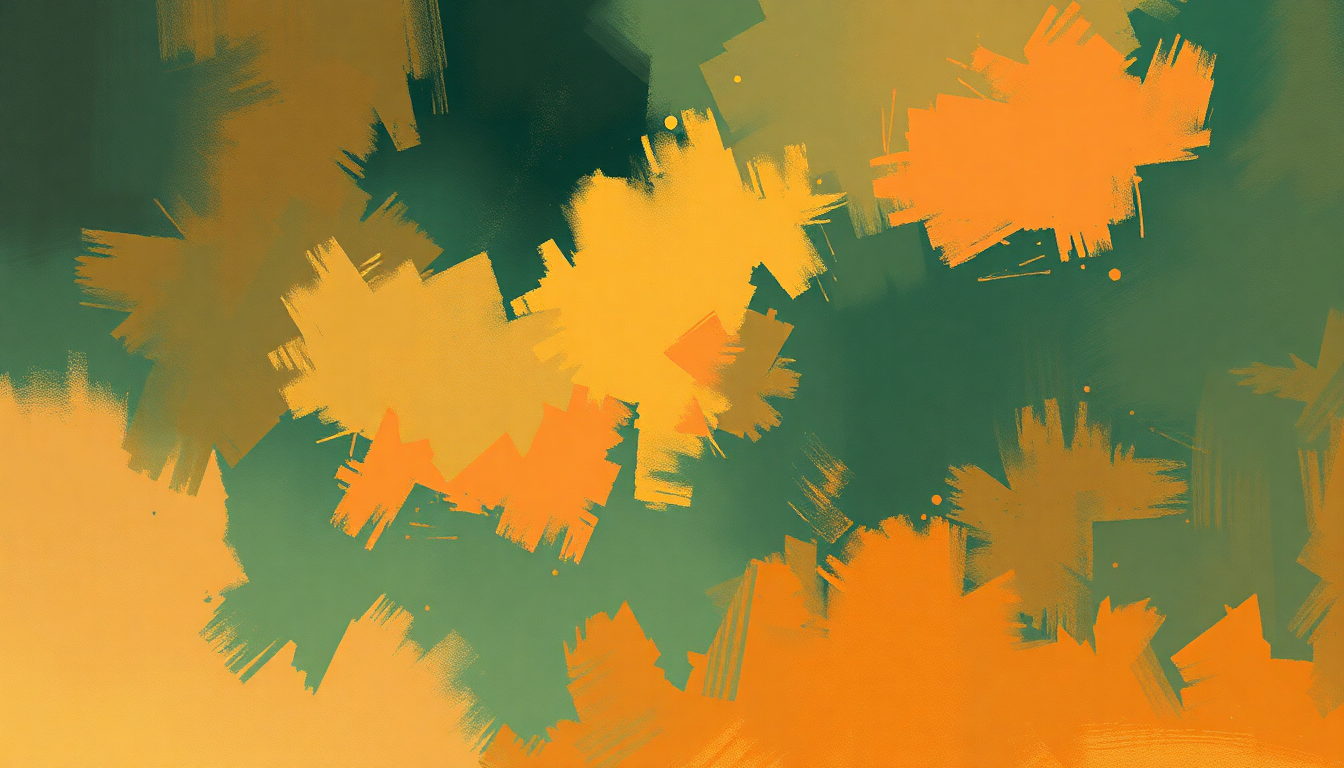 Fan-driven abstract illustration evoking the emotional arc of Good Golly, Miss Molly by Little Richard