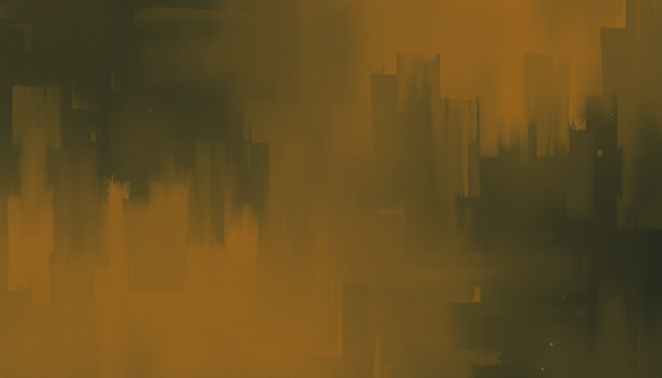 Fan-driven abstract illustration evoking the emotional arc of Goodbye Pork Pie Hat by Charles Mingus