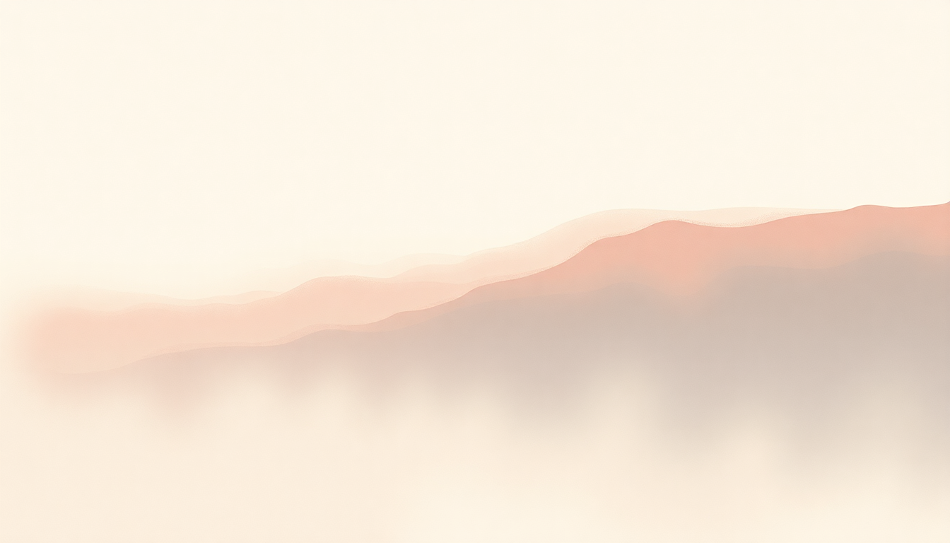 Fan-driven abstract illustration evoking the emotional arc of Goodmorning by Weyes Blood