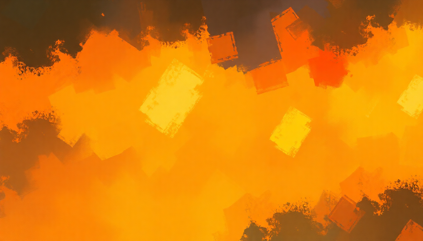 Fan-driven abstract illustration evoking the emotional arc of Got to Get You into My Life by Earth, Wind & Fire