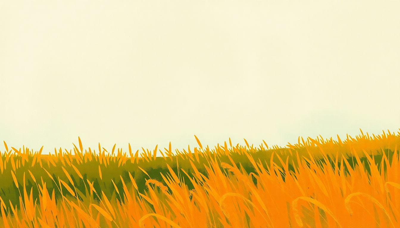 Fan-driven abstract illustration evoking the emotional arc of Grazing in the Grass by Hugh Masekela