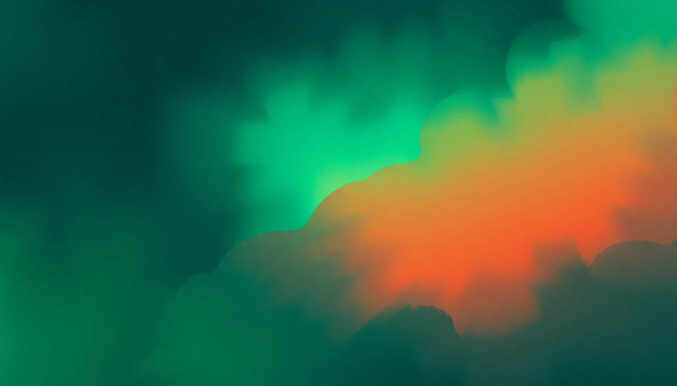 Fan-driven abstract illustration evoking the emotional arc of Green Light by John Legend