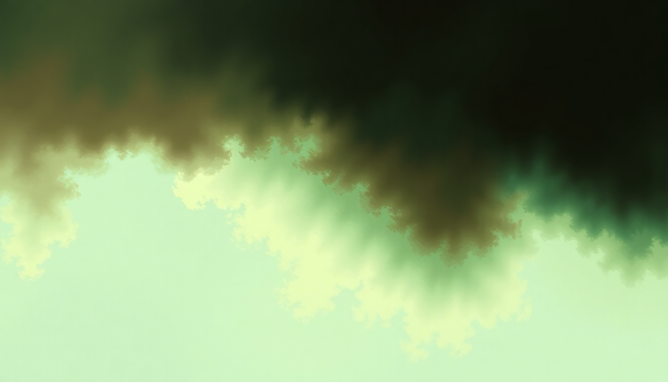 Fan-driven abstract illustration evoking the emotional arc of Green Light by Lorde
