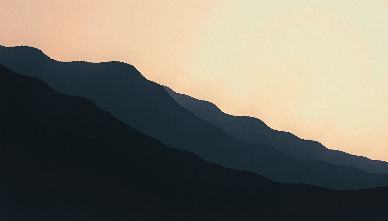Fan-driven abstract illustration evoking the emotional arc of Group Four by Massive Attack