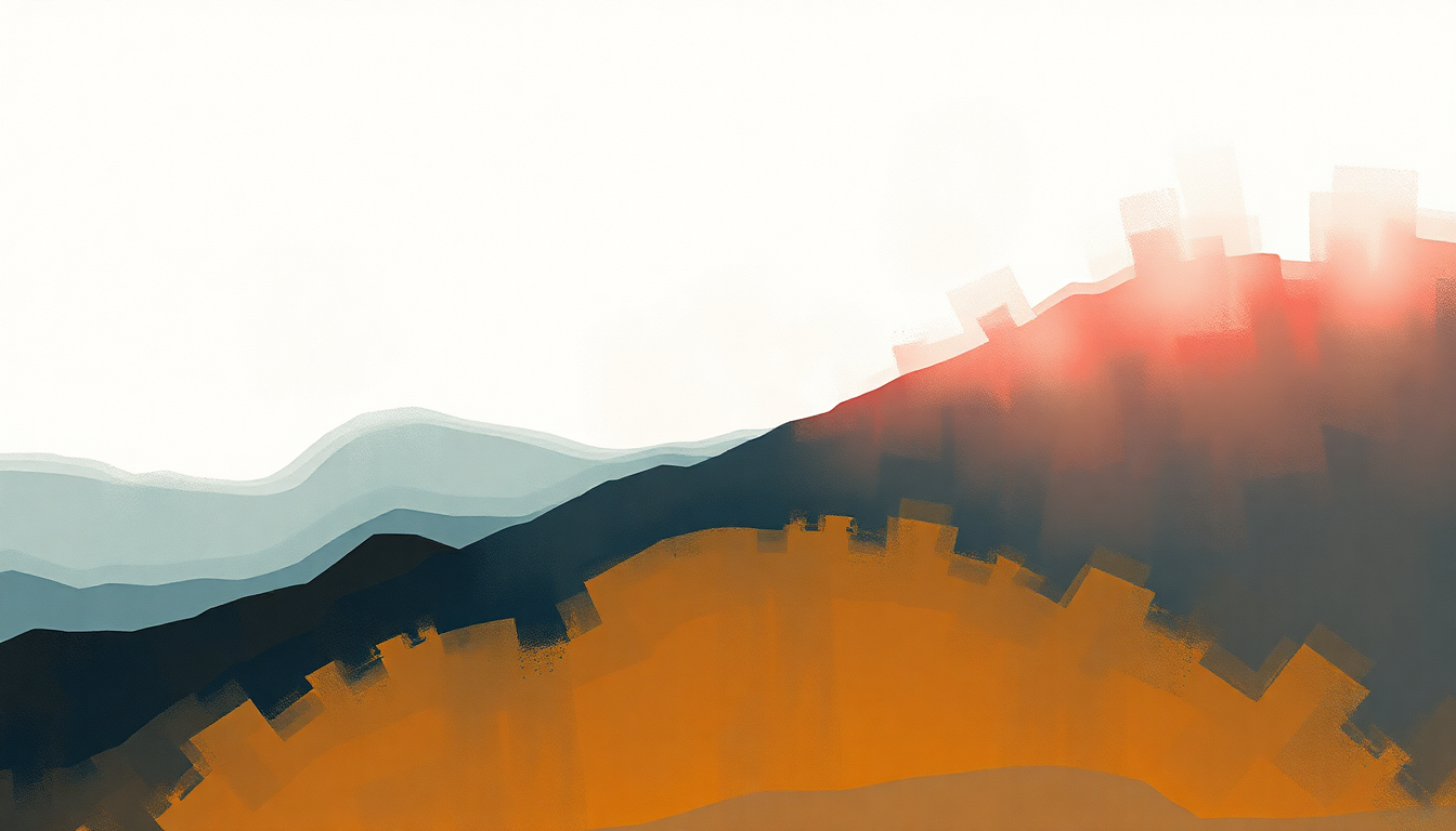 Fan-driven abstract illustration evoking the emotional arc of Guts Over Fear by Eminem