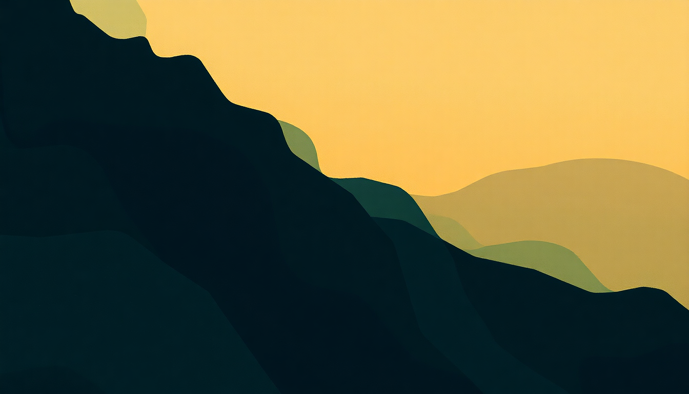 Fan-driven abstract illustration evoking the emotional arc of Haiti by Arcade Fire