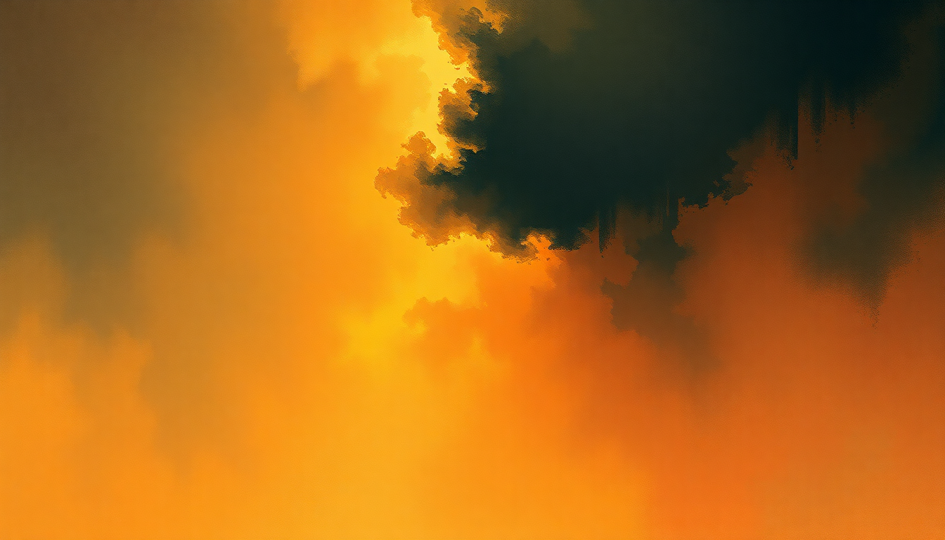 Fan-driven abstract illustration evoking the emotional arc of Hallelujah Chorus by George Frideric Handel