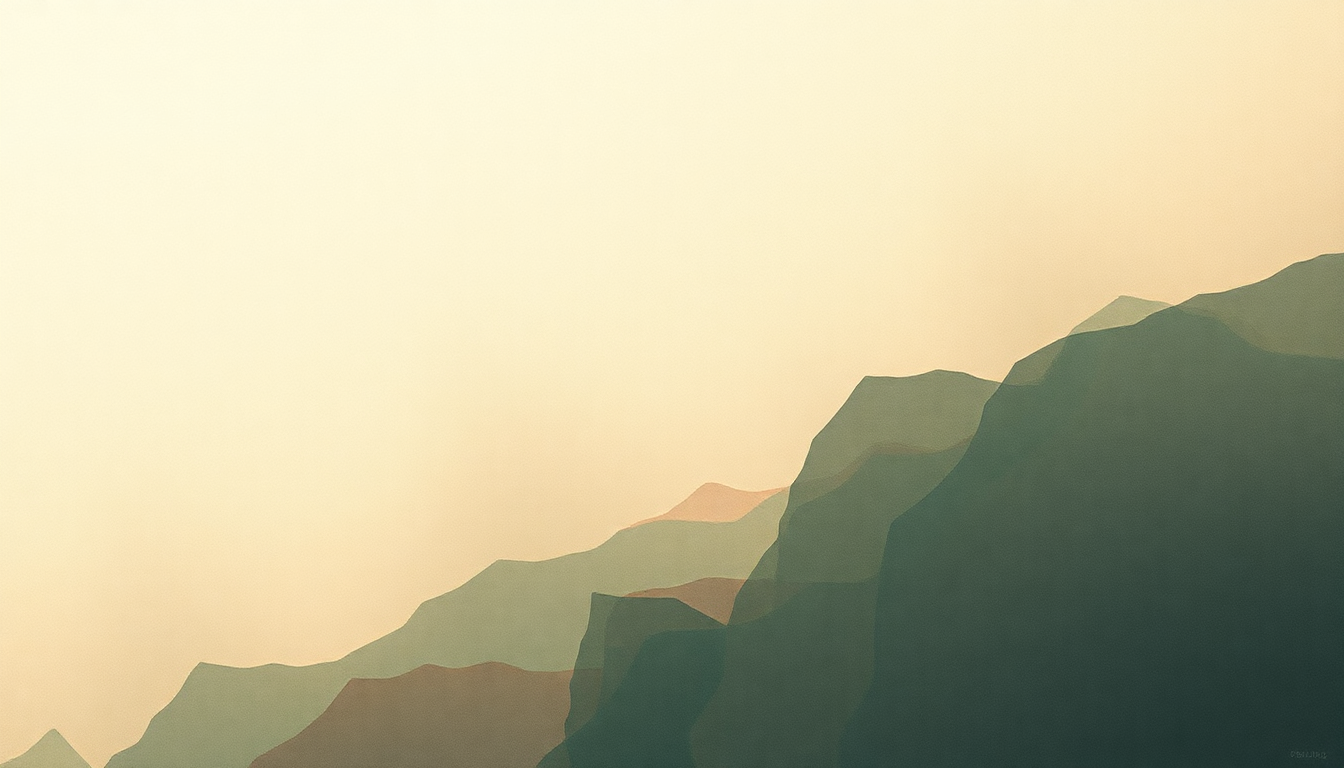 Fan-driven abstract illustration evoking the emotional arc of Hallelujah by Jeff Buckley