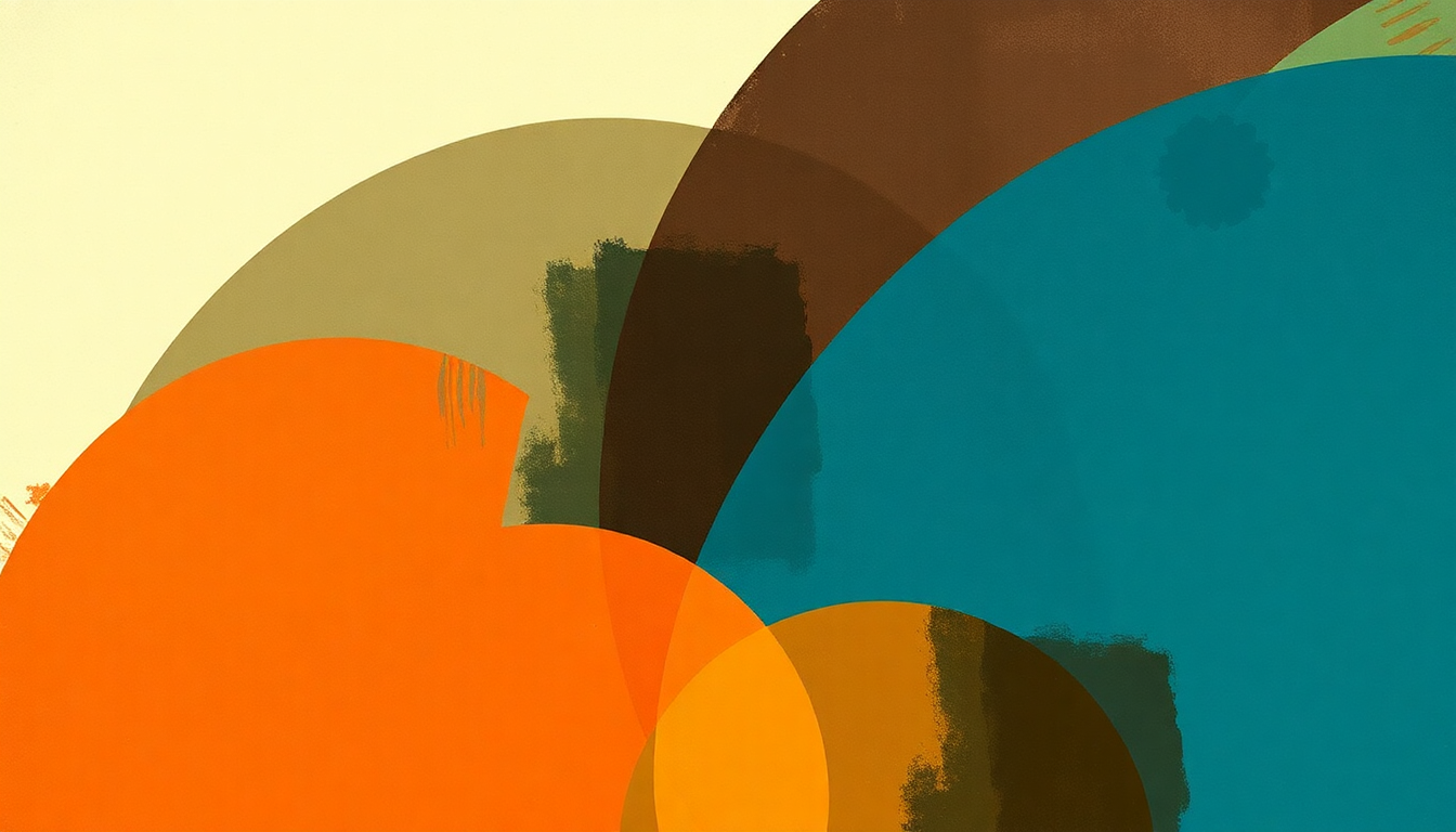 Fan-driven abstract illustration evoking the emotional arc of Hangin' Round by Lou Reed
