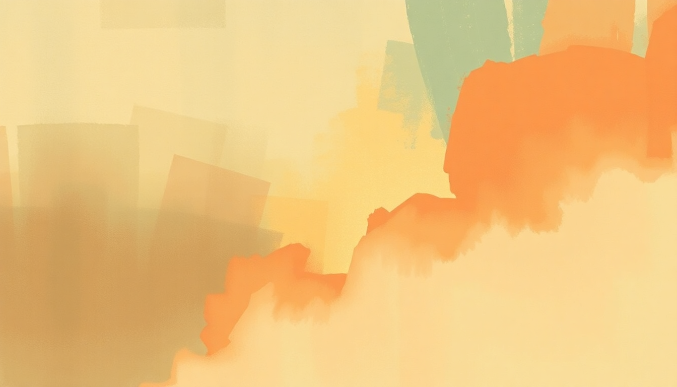 Fan-driven abstract illustration evoking the emotional arc of Happiness Loves Company by Red Hot Chili Peppers