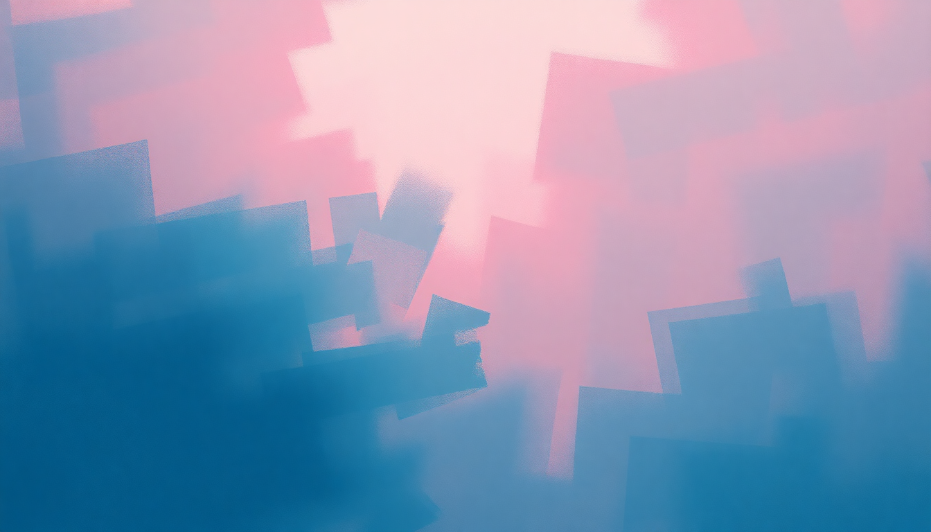 Fan-driven abstract illustration evoking the emotional arc of Happy Birthday by Stevie Wonder