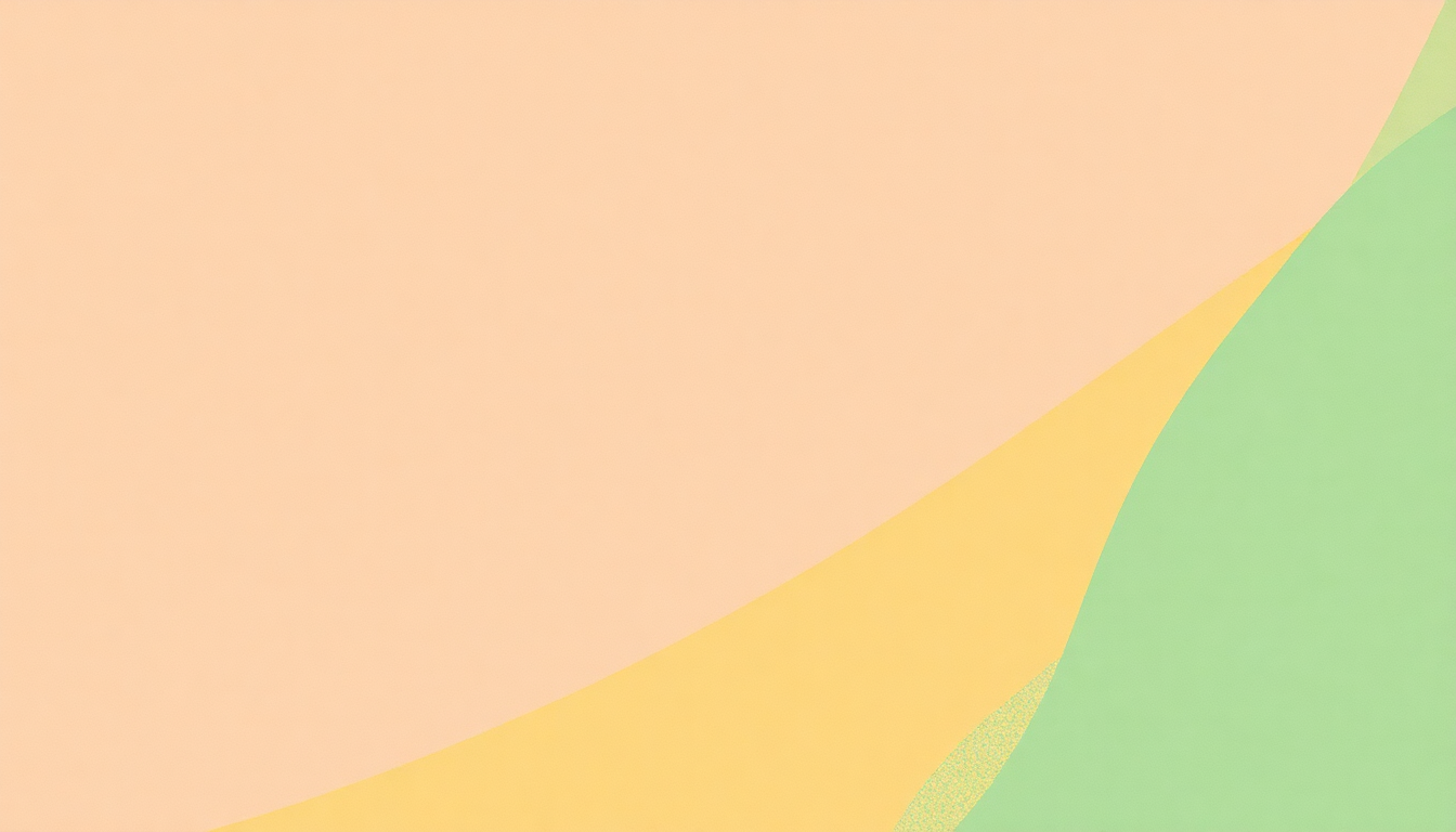 Fan-driven abstract illustration evoking the emotional arc of Happy Day by Talking Heads