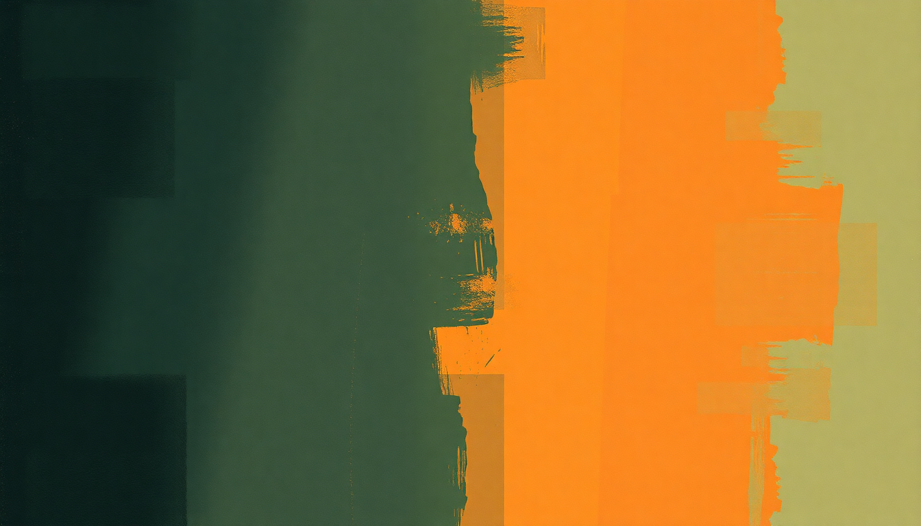Fan-driven abstract illustration evoking the emotional arc of Hard to Read by Anthony Hamilton