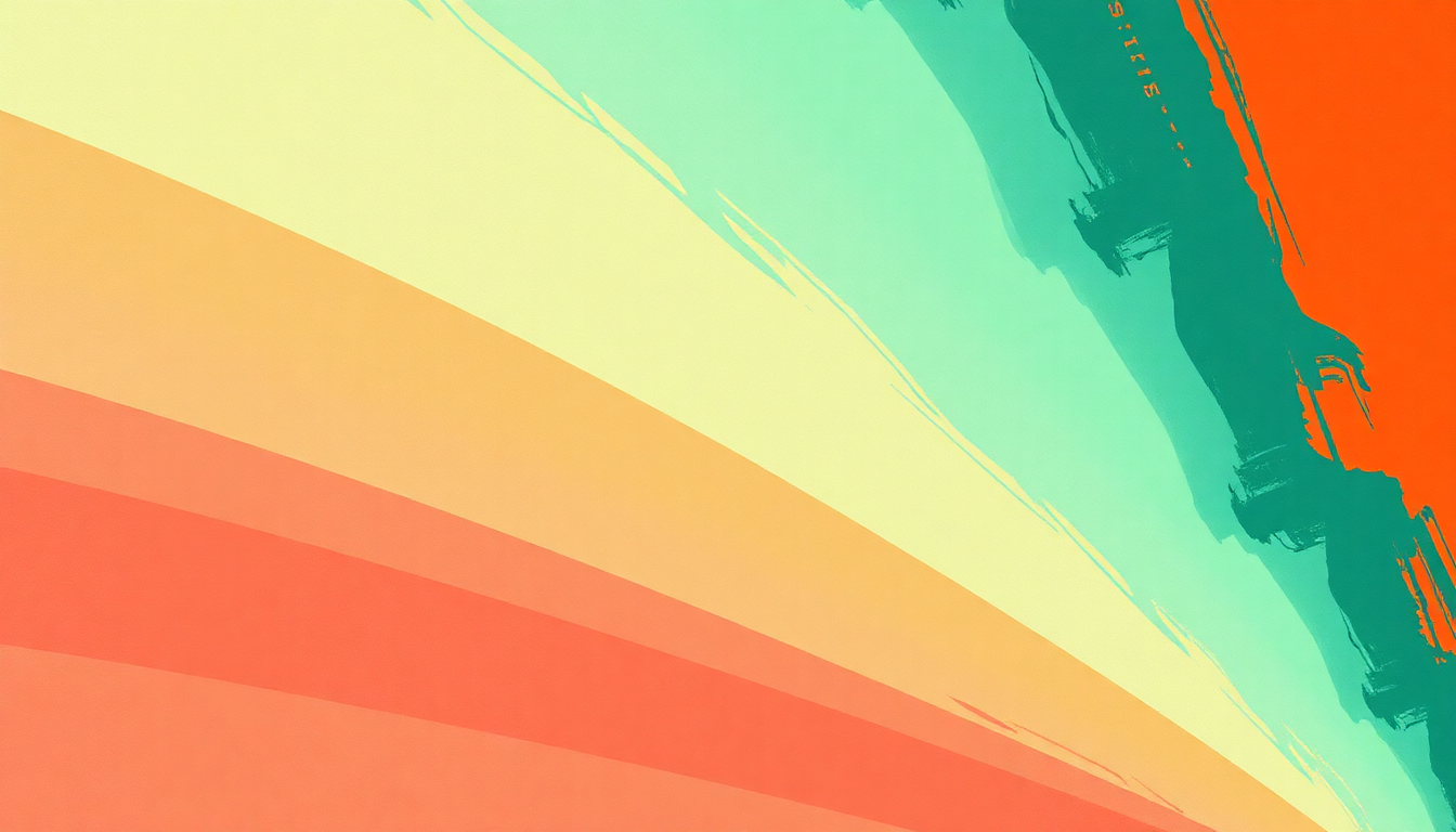 Fan-driven abstract illustration evoking the emotional arc of Harmony Hall by Vampire Weekend