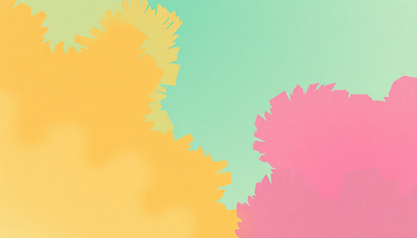 Fan-driven abstract illustration evoking the emotional arc of Harmony in My Head by Buzzcocks