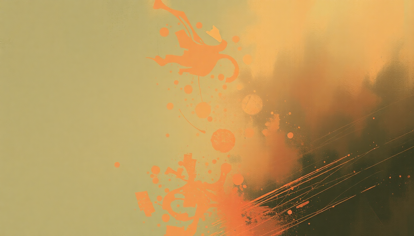 Fan-driven abstract illustration evoking the emotional arc of Hate Me Now by Nas