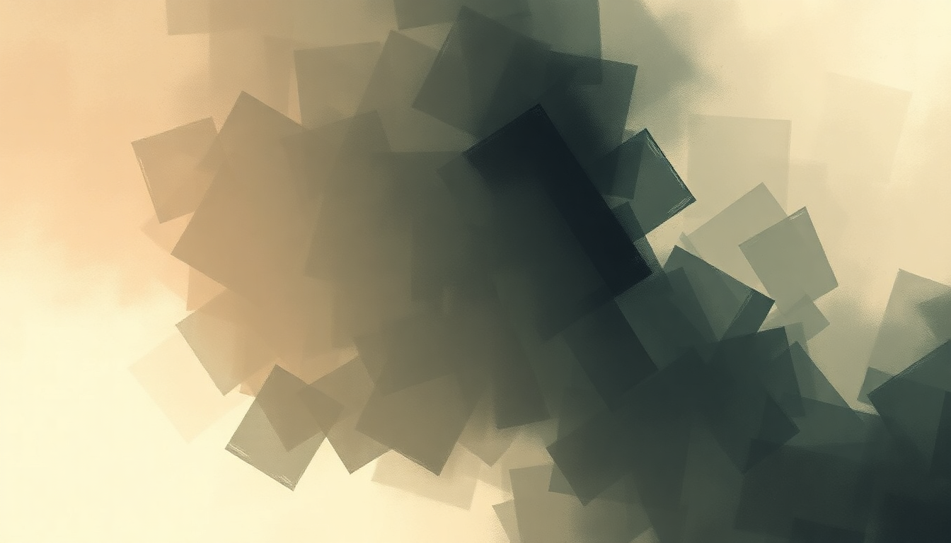 Fan-driven abstract illustration evoking the emotional arc of Have Mercy by Cordae