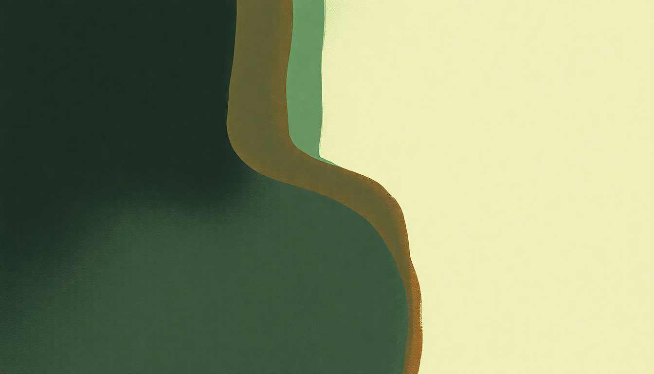 Fan-driven abstract illustration evoking the emotional arc of Have You Forgotten Me by Red House Painters