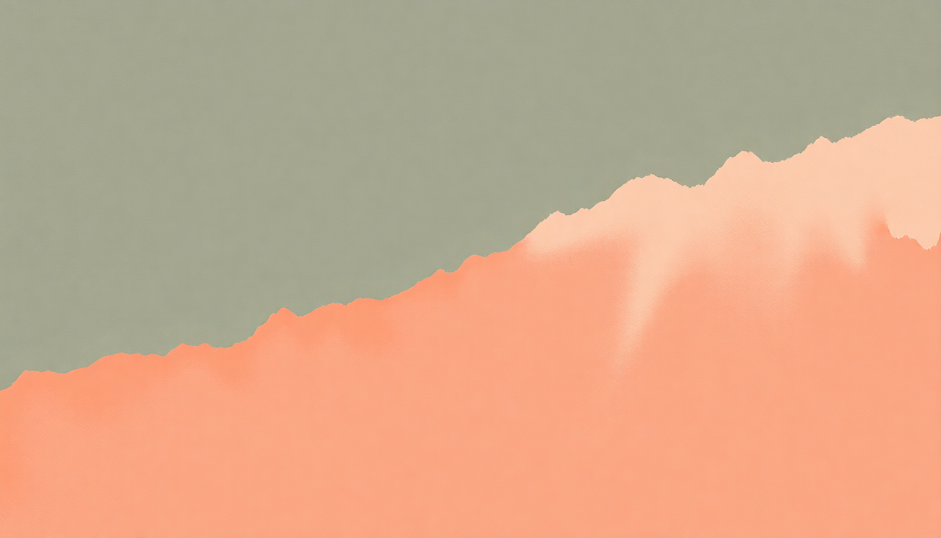 Fan-driven abstract illustration evoking the emotional arc of He Won't Go by Adele
