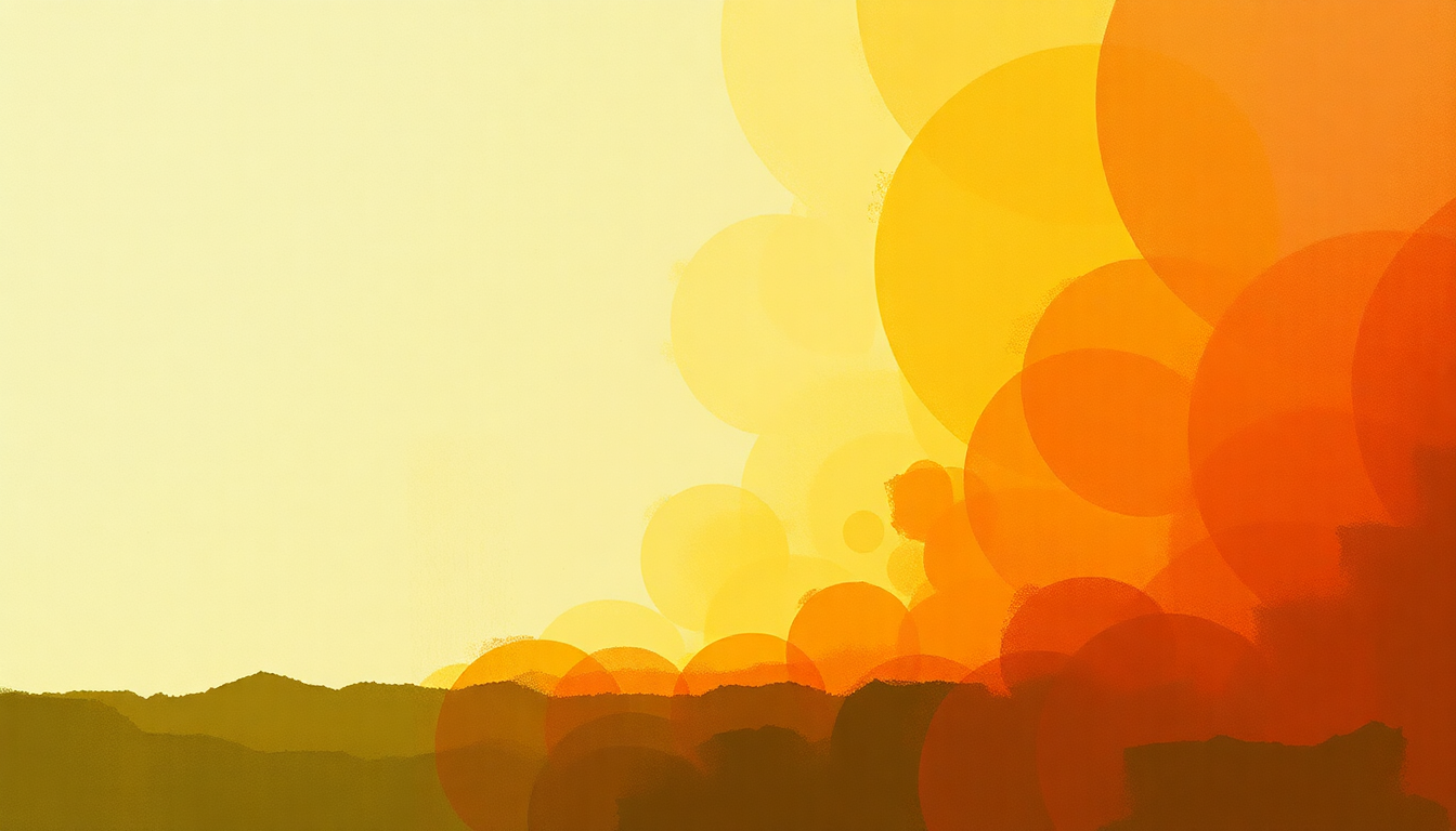 Fan-driven abstract illustration evoking the emotional arc of Hear My Train A Comin' by Jimi Hendrix