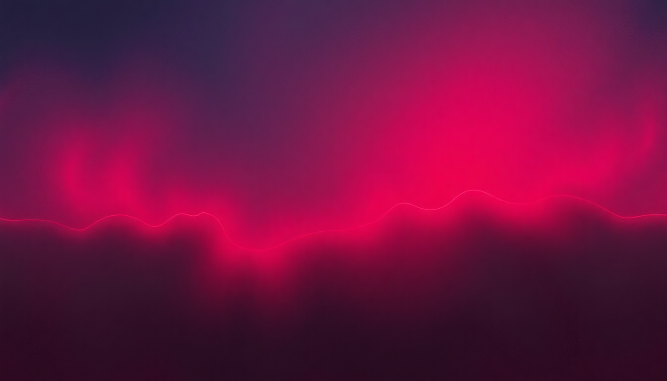 Fan-driven abstract illustration evoking the emotional arc of Heartbeat by King Crimson