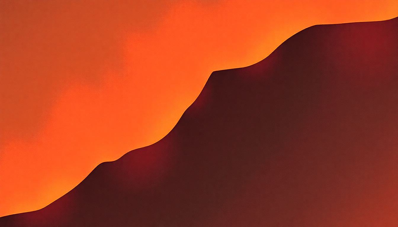 Fan-driven abstract illustration evoking the emotional arc of Heatwave by Bronski Beat