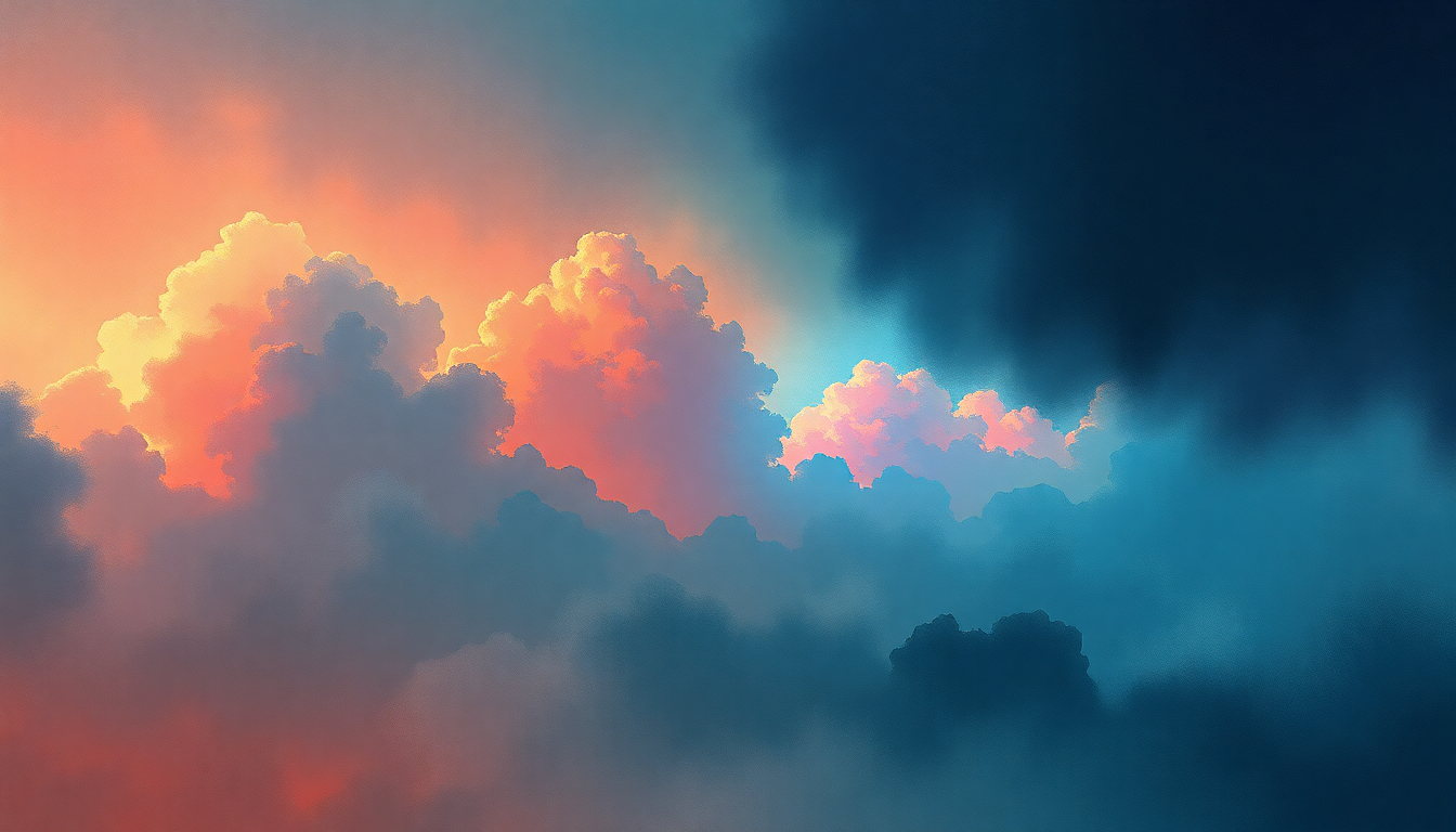 Fan-driven abstract illustration evoking the emotional arc of Heaven Can Wait by Iron Maiden