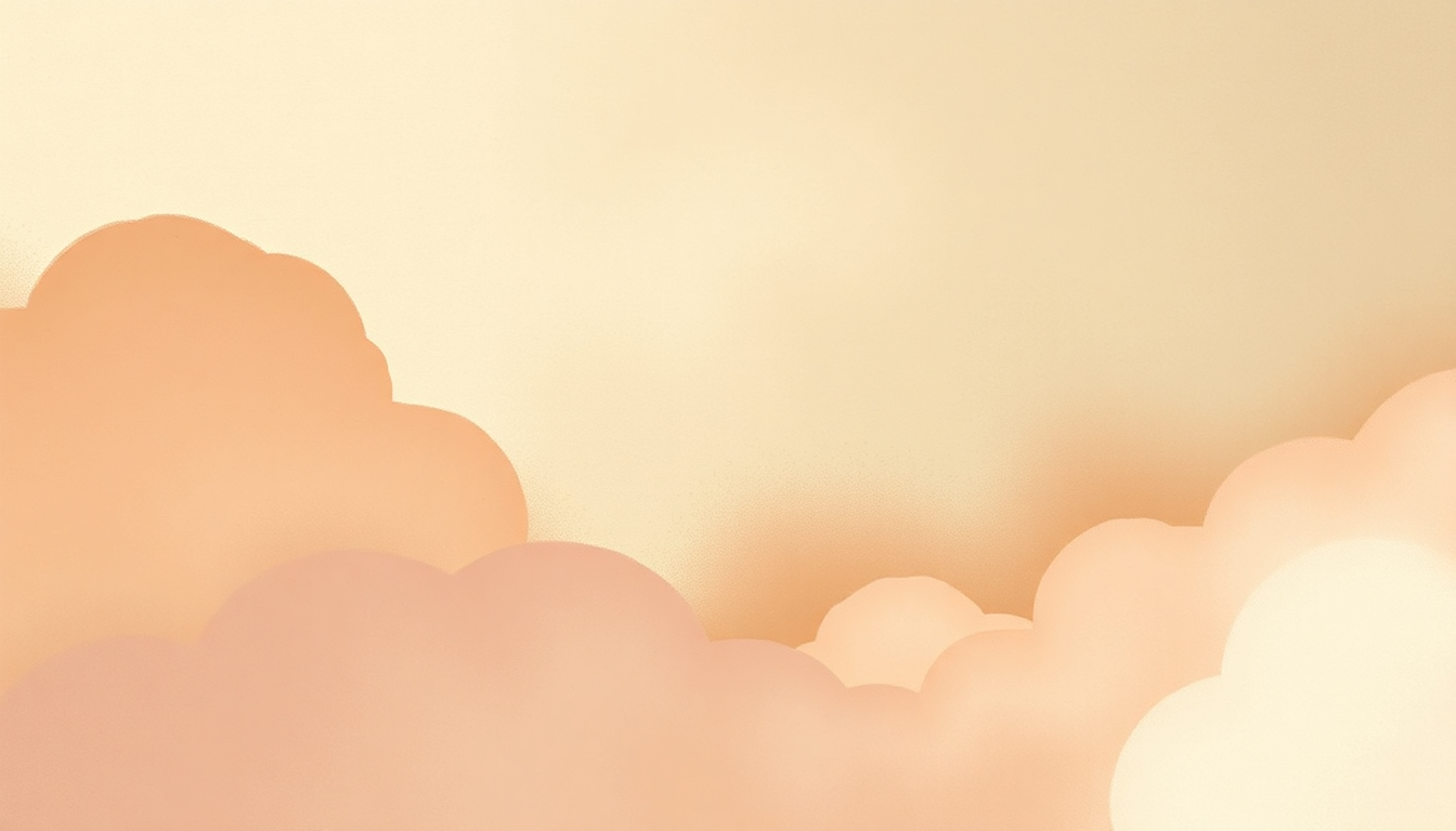 Fan-driven abstract illustration evoking the emotional arc of Heaven for the Sinner by Bonobo