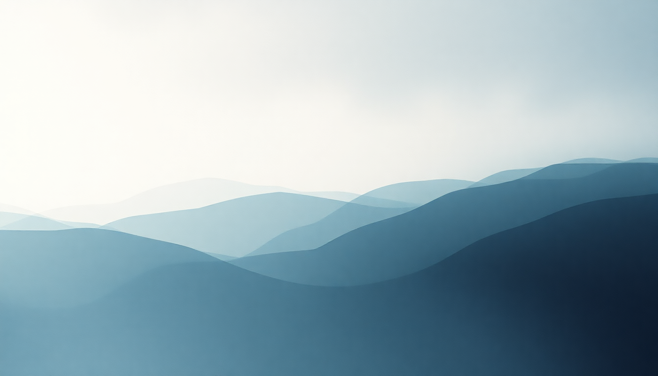 Fan-driven abstract illustration evoking the emotional arc of Heavy by Hovvdy
