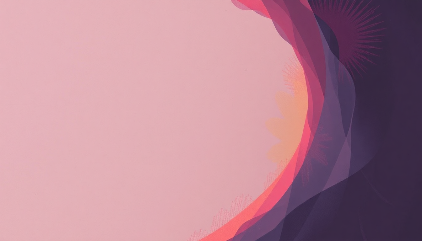 Fan-driven abstract illustration evoking the emotional arc of Helix by Justice