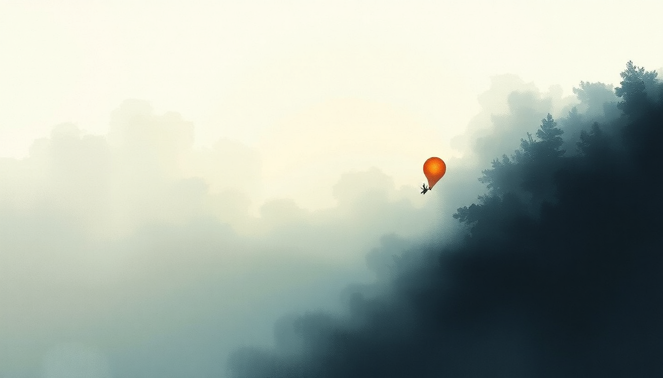 Fan-driven abstract illustration evoking the emotional arc of Help Me Make It Through the Night by Tyler Childers
