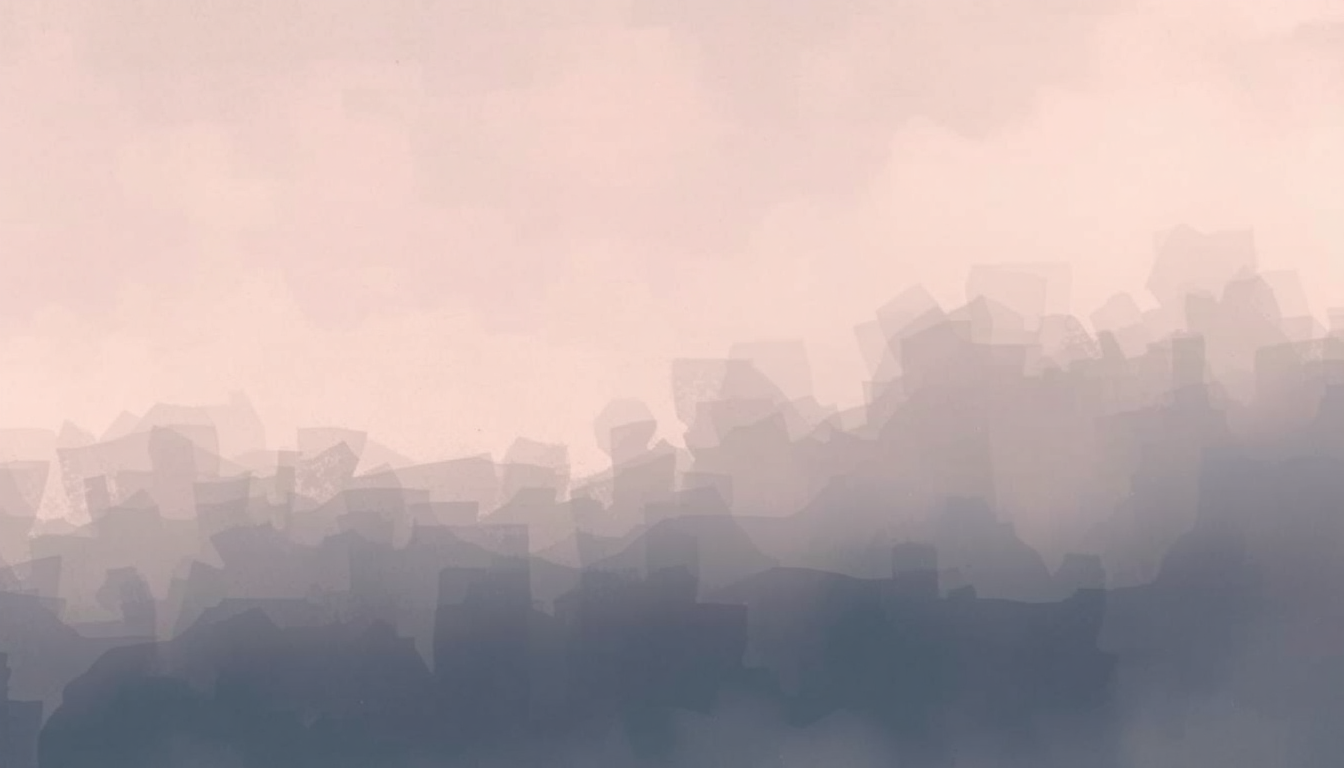 Fan-driven abstract illustration evoking the emotional arc of Helpless by Neil Young