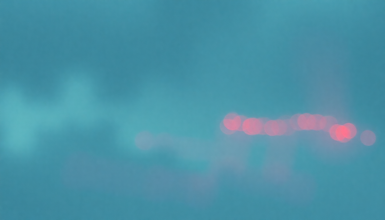 Fan-driven abstract illustration evoking the emotional arc of Here Comes the Rain Again by Eurythmics