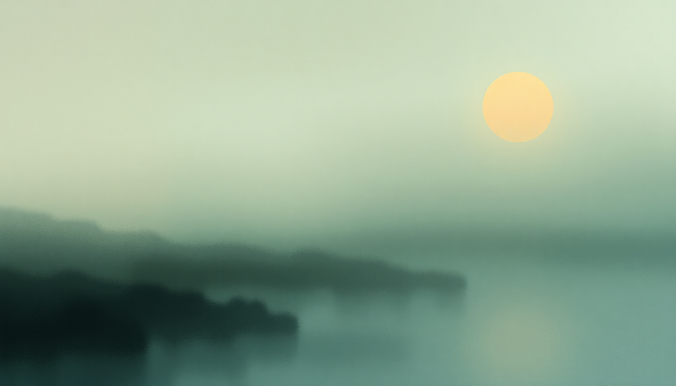 Fan-driven abstract illustration evoking the emotional arc of Here's to You by Ennio Morricone
