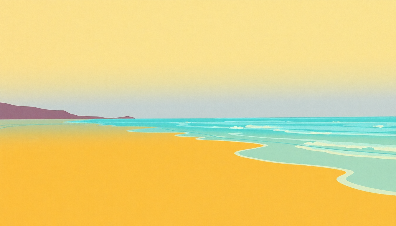 Fan-driven abstract illustration evoking the emotional arc of Heroes and Villains by The Beach Boys