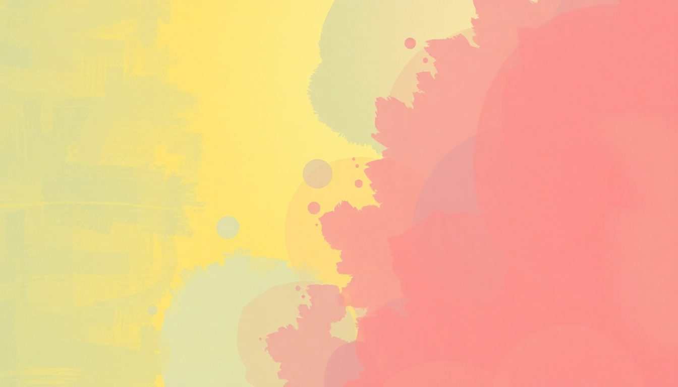 Fan-driven abstract illustration evoking the emotional arc of Hey Baby by No Doubt