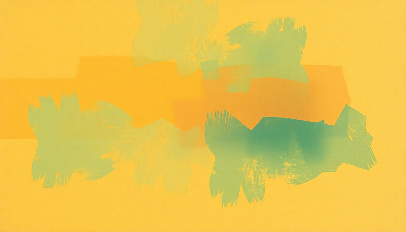 Fan-driven abstract illustration evoking the emotional arc of Hey Jude by The Beatles